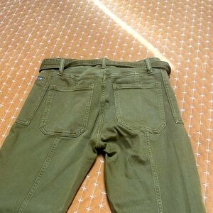 Khaki skinny jeans